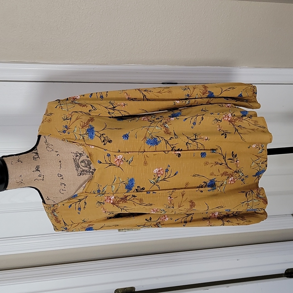 Daytrip long sleeve blouse EUC